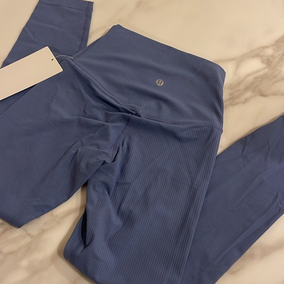 Lululemon Align Ribbed Pant-size 2, oasis blue - Picture 4 of 5